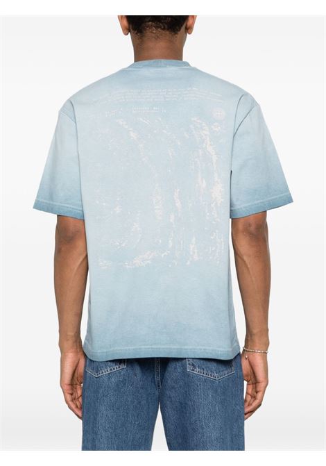 2100002 t-shirt man blue STONE ISLAND | L1S15 2100002 S0366V004A